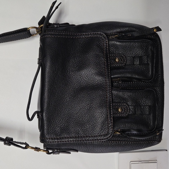 The Sak Other - The Sak Black Leather Messenger Bag
